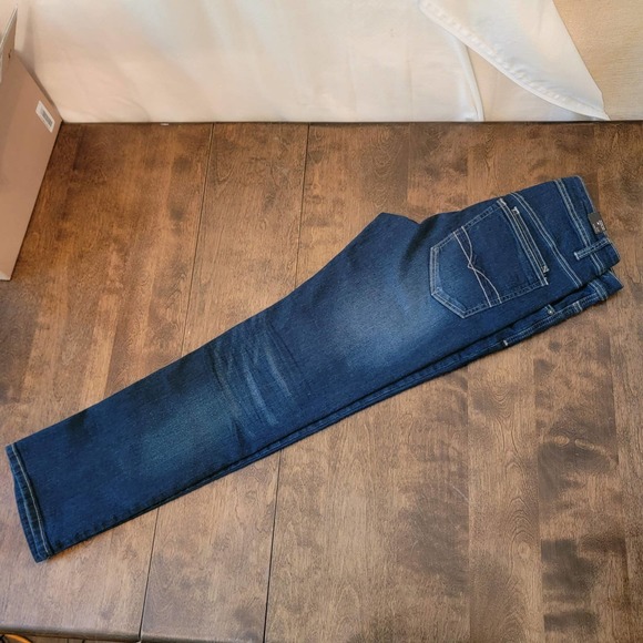 New BLUE POST Slim Stretch Jeans Blue NWT 32 x 30 - Picture 16 of 16